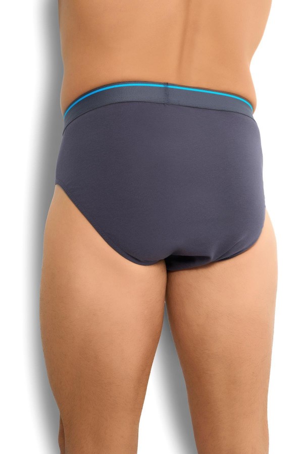 Erkek Füme Slip 3'lü Külot