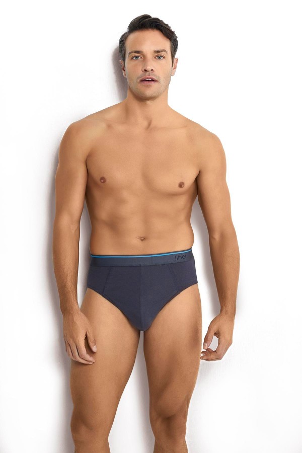 Erkek Füme Slip 3'lü Külot